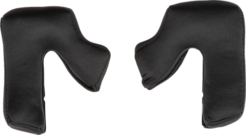 YOUTH KINETIC HELMET CHEEK PADS BLACK YM