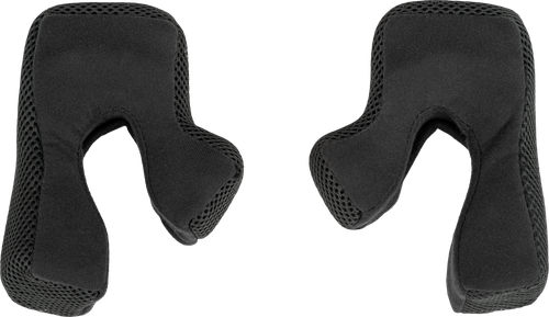 KINETIC HELMET CHEEK PADS BLACK LG
