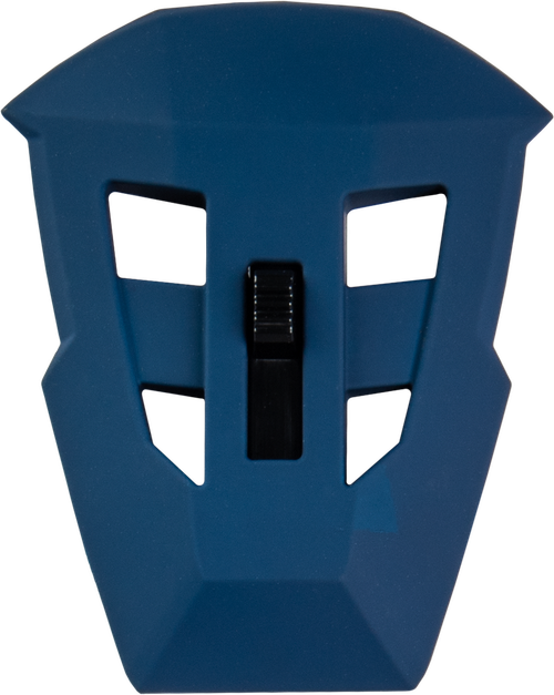 MD-74 MOUTH VENT W/SCREWS MATTE BLUE/GREEN