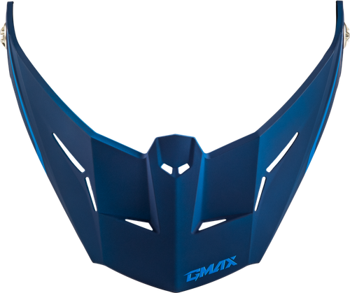 MD-74 VISOR W/SCREWS SPECTRE MATTE BLUE/GREEN