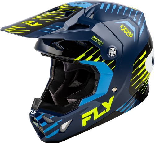 FORMULA CP SLICE HELMET NAVY/HI-VIS/WHITE LG