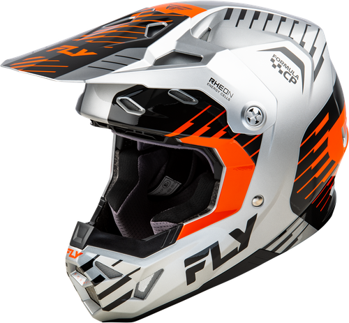 FORMULA CP SLICE HELMET GREY/ORANGE/BLACK XL