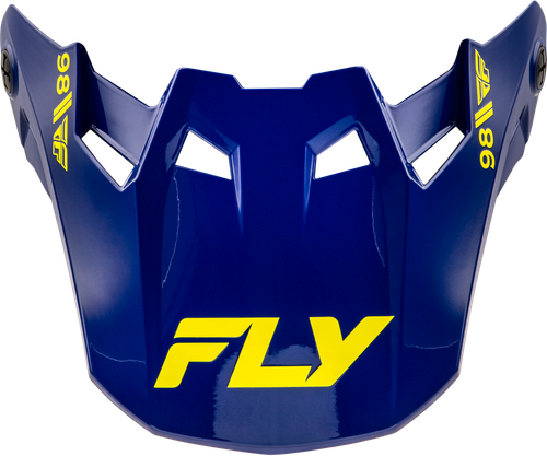 FORMULA CC OBJECTIVE VISOR NAVY/YELLOW YL/SM