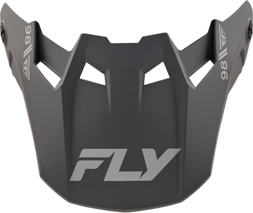 FORMULA CC OBJECTIVE VISOR MATTE BLACK/GREY XL/2X