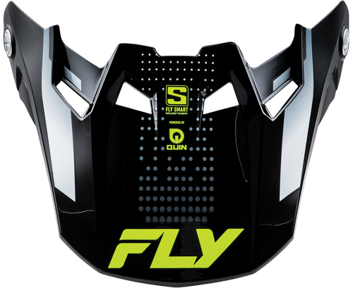 FORMULA S CARBN PROTOCOL VISOR BLACK CARBON/GREY/HI-VIS YL/SM