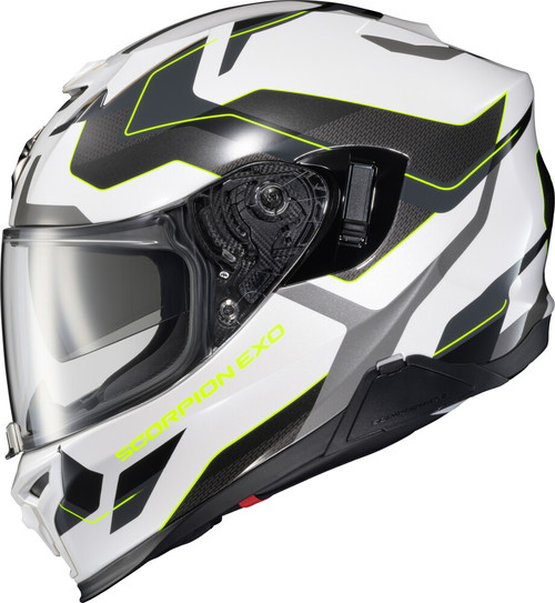 EXO-T520 FULL FACE HELMET ZUSE WHITE/HI-VIZ XL