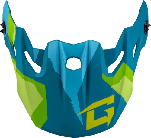MX-96 SPLINTER VISOR W/SCREWS MATTE BLUE/GREEN