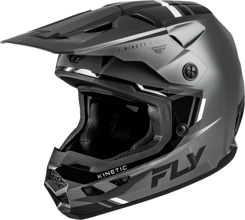 KINETIC VERDICT HELMET GREY/BLACK/WHITE LG