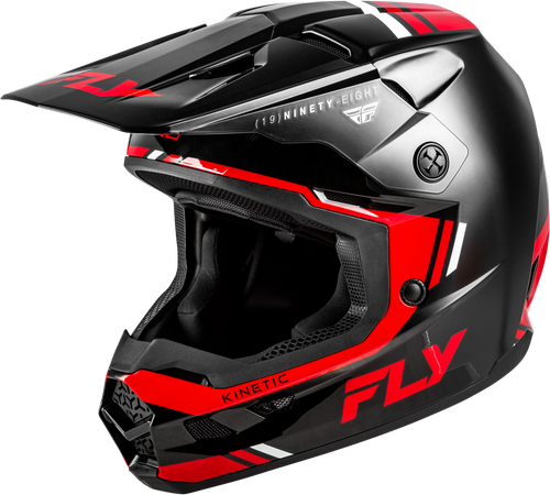 KINETIC VERDICT HELMET BLACK/RED/WHITE XL