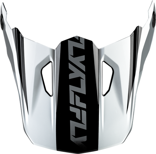 KINETIC CREST HELMET VISOR BLACK/WHITE/GREY XS/SM