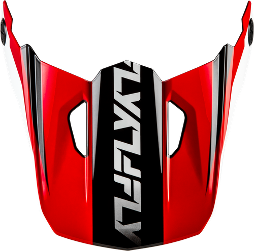 KINETIC CREST HELMET VISOR RED/BLACK/WHITE XL/2X