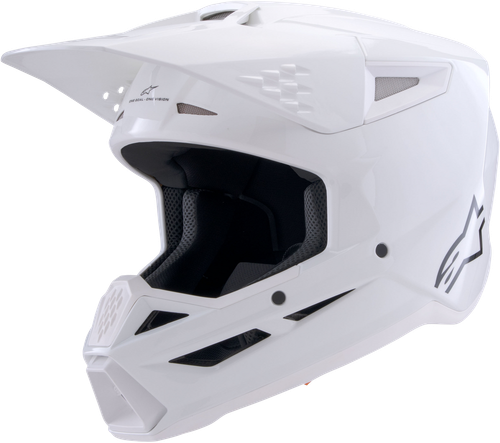SM3 SOLID HELMET WHITE GLOSSY 2X