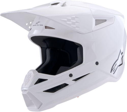 SM3 SOLID HELMET WHITE GLOSSY XS