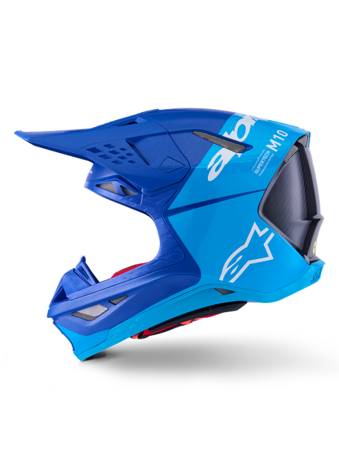 SUPERTECH S-M10 FLOOD HELMET MET BLU/MD BLU/BLK CRB M&G XL