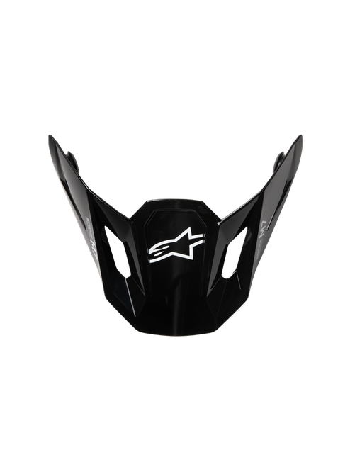 SM7 SOLID VISOR ECE06 BLACK GLOSSY