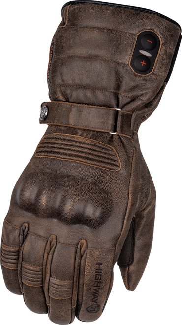 RADIANT GLOVES BROWN XS