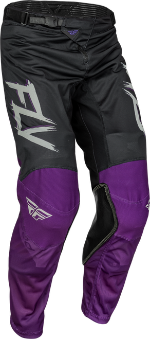 KINETIC MESH RAVE PANTS BLACK/PURPLE/SILVER SZ 38