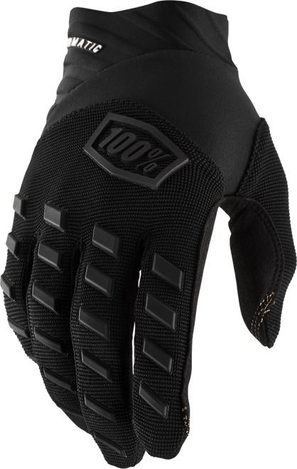 AIRMATIC YOUTH GLOVES BLACK/CHARCOAL SM