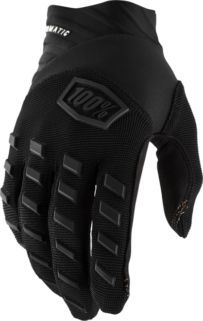 AIRMATIC YOUTH GLOVES BLACK/CHARCOAL SM