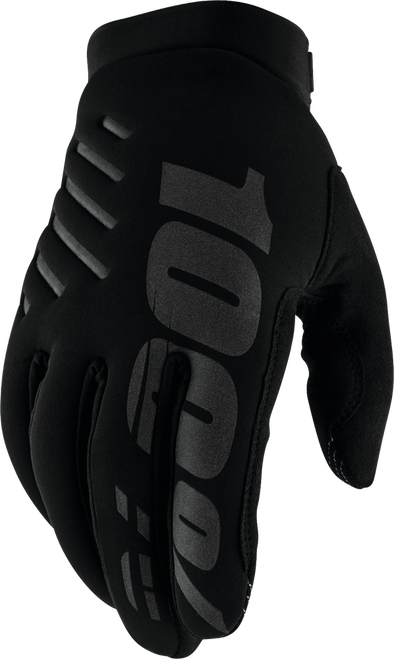 BRISKER YOUTH GLOVES BLACK LG