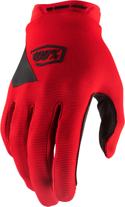 RIDECAMP YOUTH GLOVES RED MD