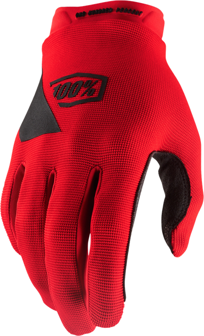 RIDECAMP YOUTH GLOVES RED SM