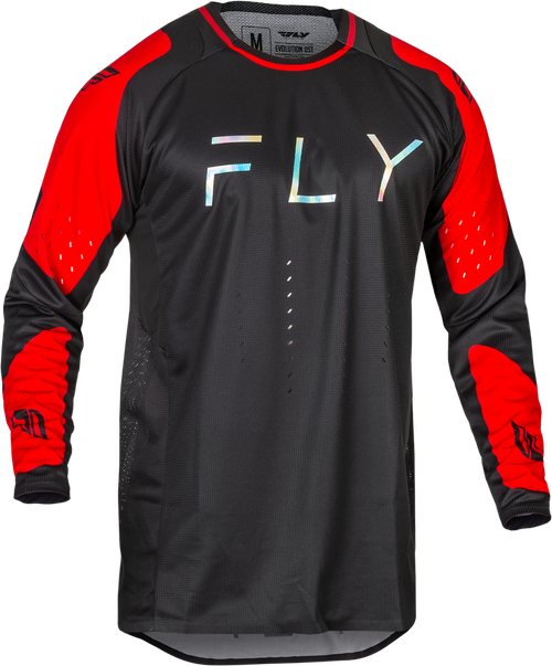 EVOLUTION DST JERSEY BLACK/RED LG