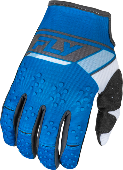 KINETIC PRIX GLOVES BRIGHT BLUE/CHARCOAL LG