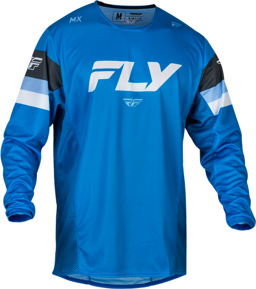 YOUTH KINETIC PRIX JERSEY BRIGHT BLUE/CHARCOAL/WHITE YM