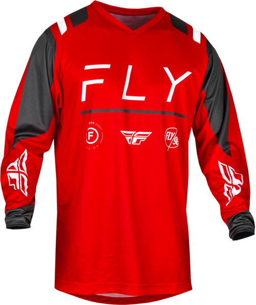 F-16 JERSEY RED/CHARCOAL/WHITE XL