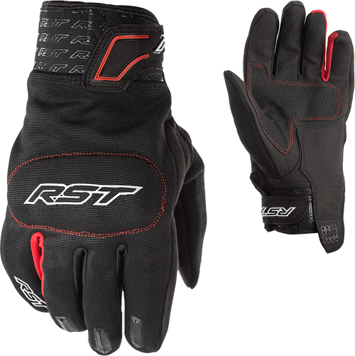 RIDER CE GLOVE BLACK/RED 2XL