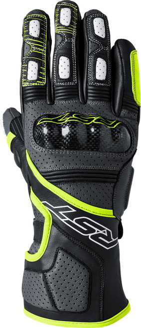 FULCRUM CE GLOVE GREY/FLO YELLOW/BLACK  LG