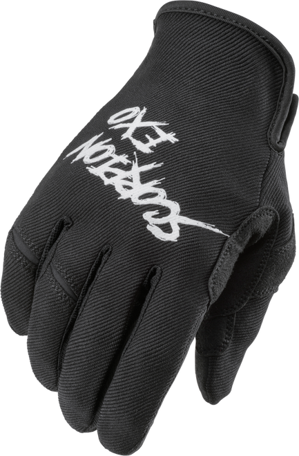 AIR-STRETCH GLOVES GRIND BLACK/WHITE MD