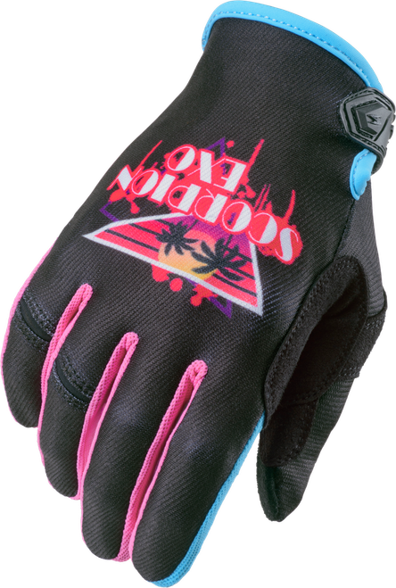 MOTO-FLEX GLOVES SUNSET BLACK XL