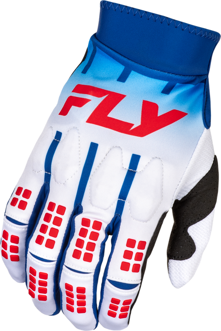 EVOLUTION  DST GLOVES RED/WHITE/BLUE SM