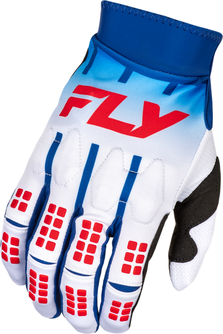YOUTH EVOLUTION  DST GLOVES RED/WHITE/BLUE YL
