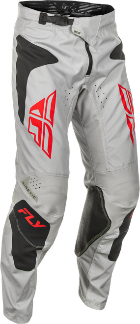 KINETIC SYM PANTS LIGHT GREY/RED/BLACK SZ 40