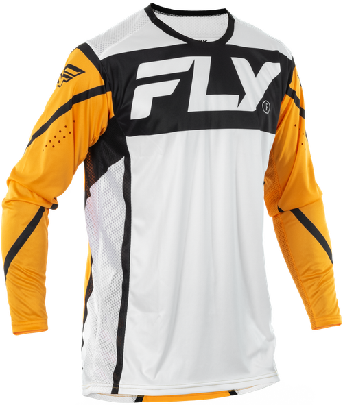 LITE JERSEY WHITE/BLACK/MUSTARD 2X