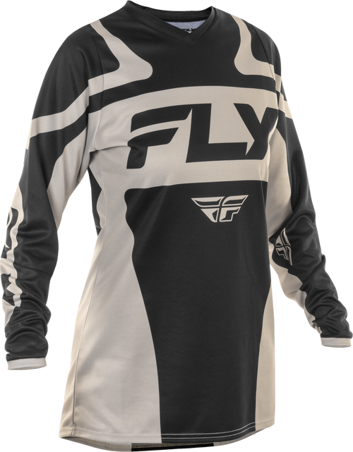 WOMEN'S F-16 JERSEY BLACK/WHITE 2X