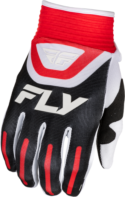 F-16 GLOVES BLACK/RED/WHITE 3X