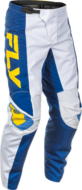F-16 PANTS WHITE/DARK BLUE/YELLOW SZ 44