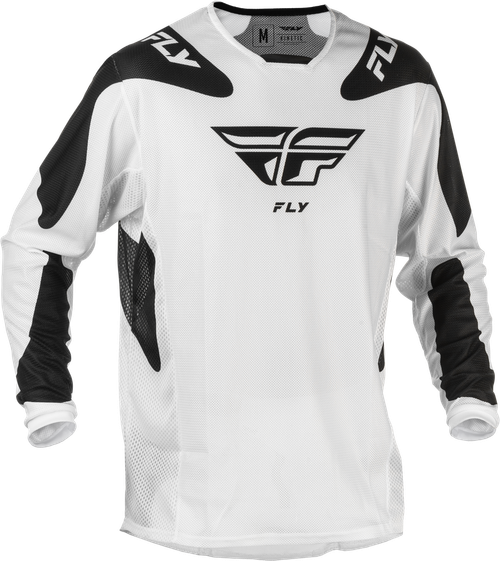 KINETIC MESH SYM JERSEY WHITE/BLACK LG