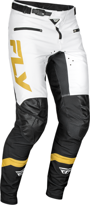 RAYCE BICYCLE PANT CA/NY WHITE/BLACK/GOLD SZ 36