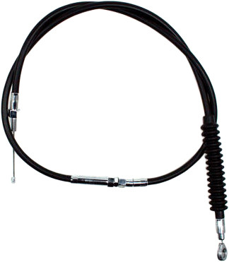 Black Vinyl Clutch Lw Cable
