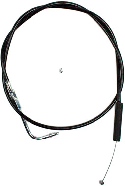 Black Vinyl Throttle Cable