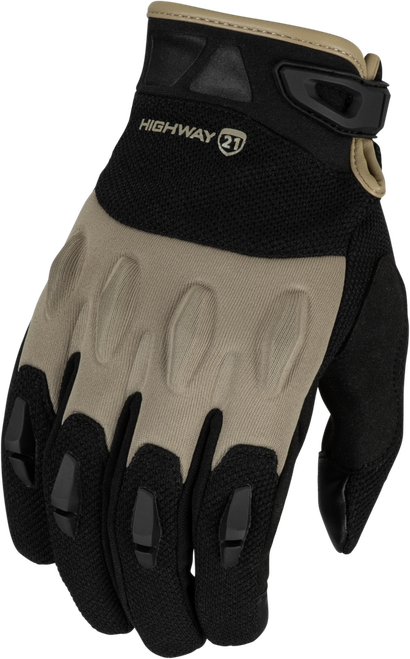 FURY GLOVES BLACK/SAND XL