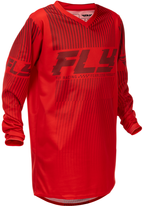 YOUTH F-16 JERSEY RED YS