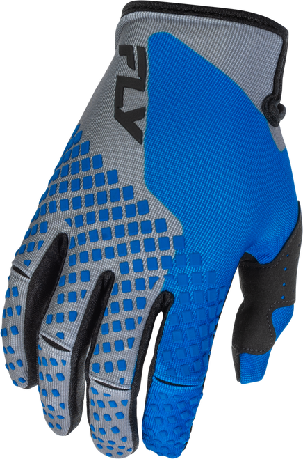 YOUTH KINETIC GLOVES BLUE/GREY/BLACK YM