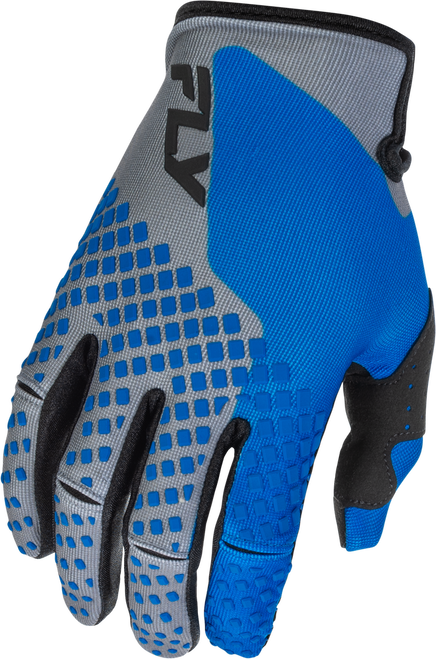 YOUTH KINETIC GLOVES BLUE/GREY/BLACK YS