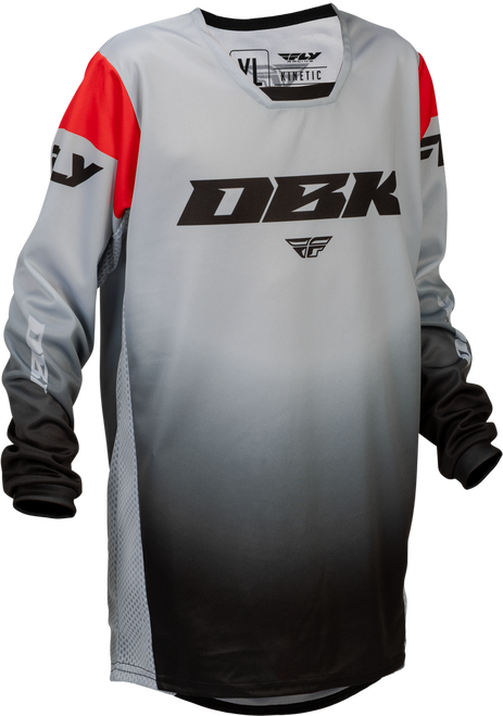 YOUTH KINETIC DBK JERSEY GREY/BLACK/RED YM